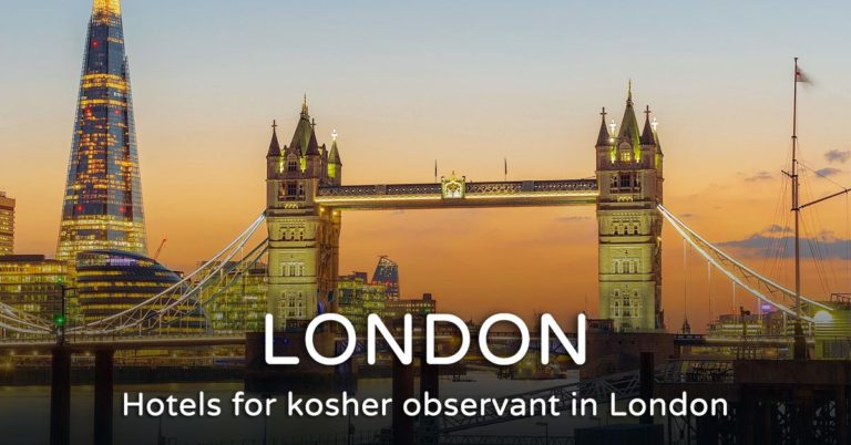 Kosher hotel in London