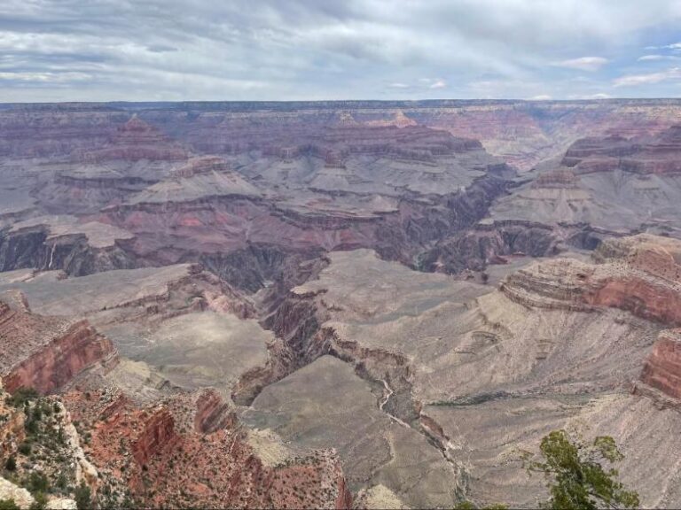 Grand Canyon's majestic layered rock formations