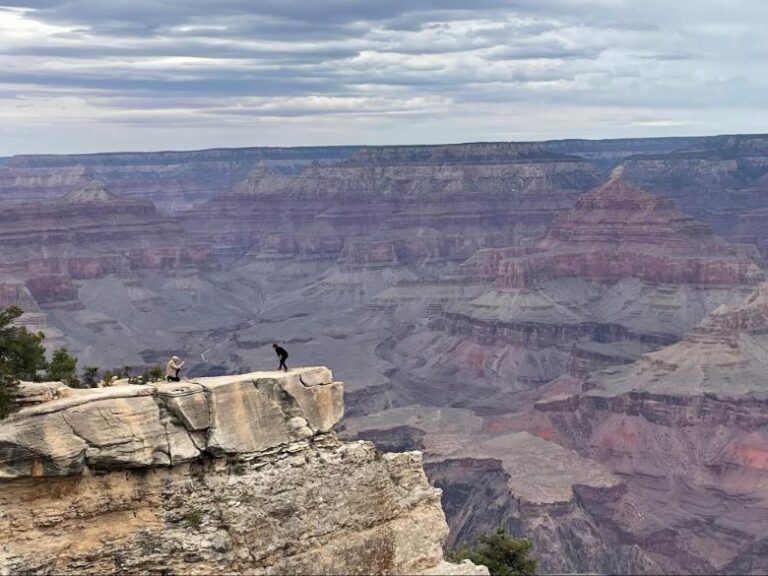 Grand Canyon's majestic layered rock formations