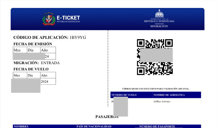 Punta Cana 5-Day Itinerary - E-TICKET