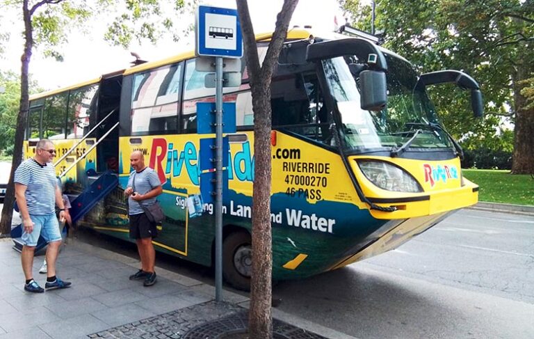 The Budapest Amphibious Bus