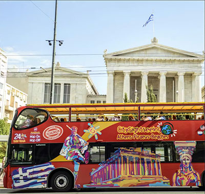 Athens Hop-on Hop-off Tourist Bus
